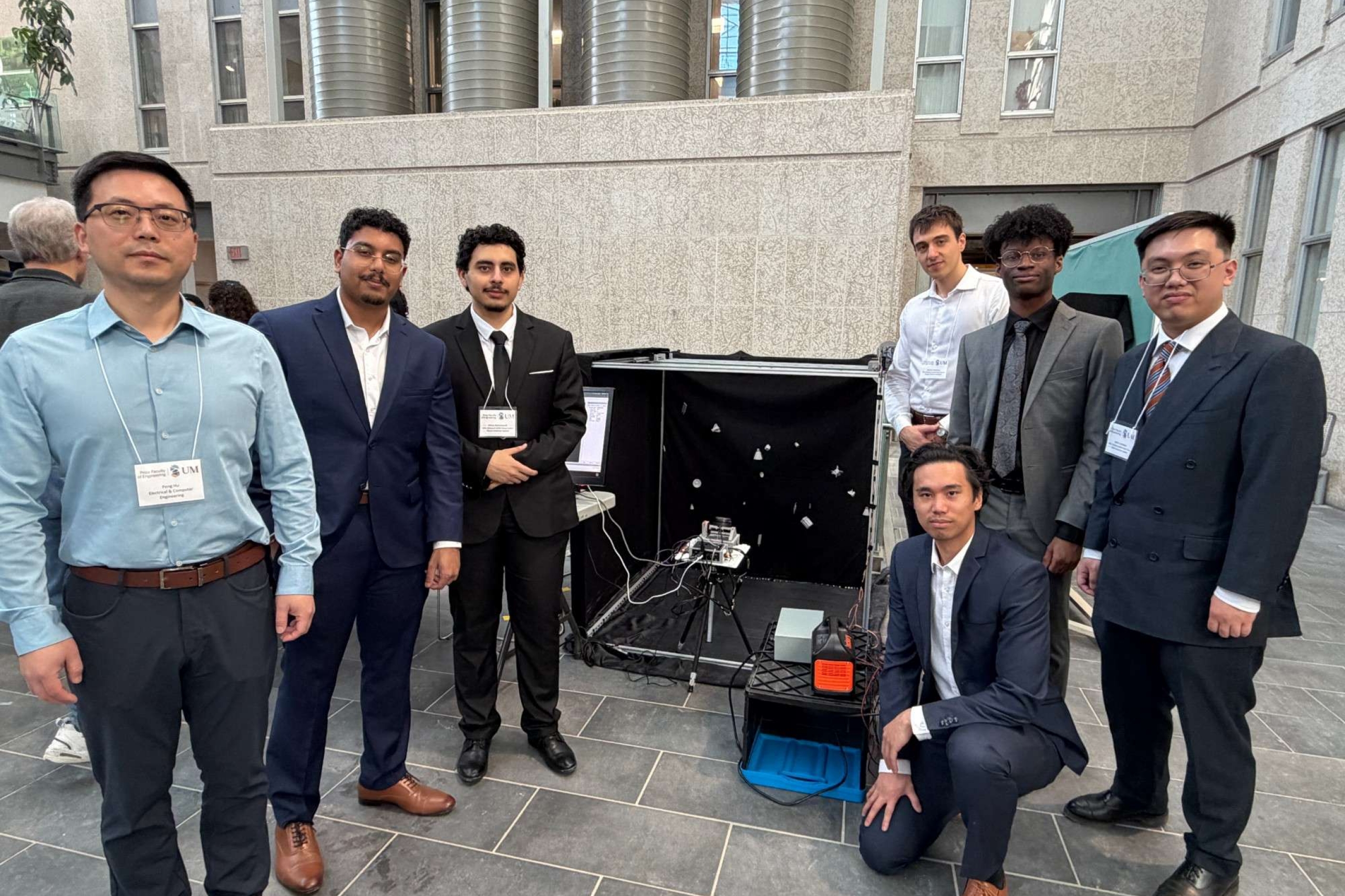Peng Hu and ECE Capstone team