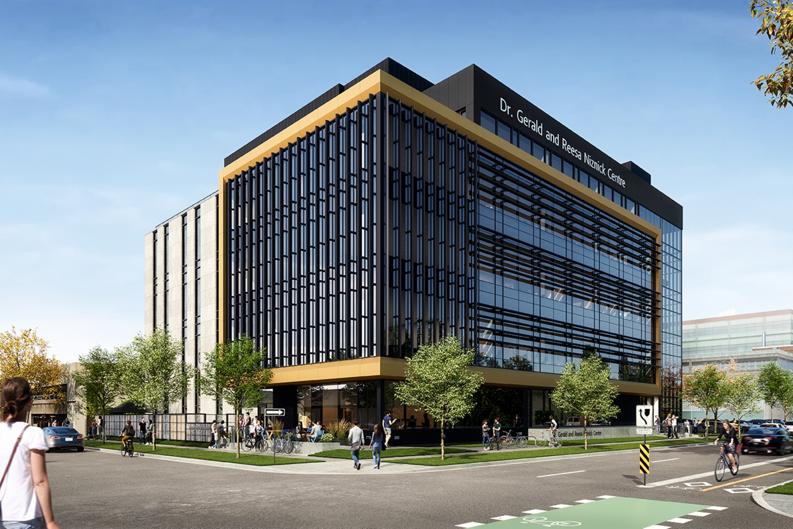 Rendering of the Dr. Gerald and Reesa Niznick Centre