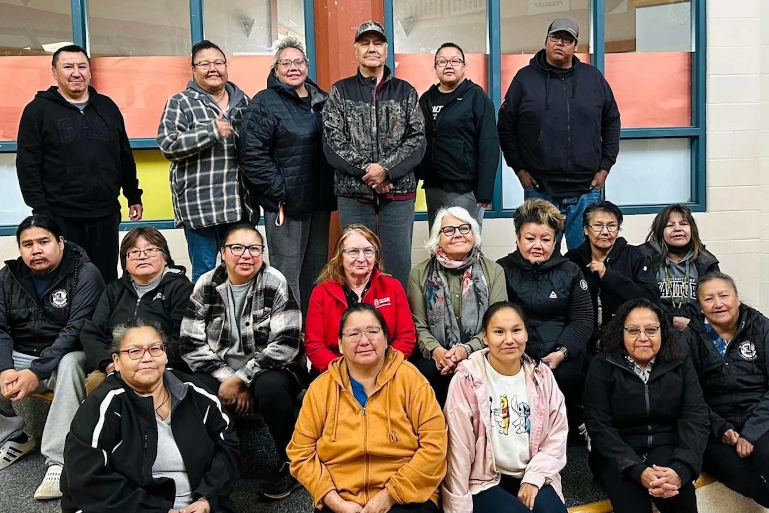 19 Indigenous teachers from St. Theresa Point comprise the Ansininew Cohort in Inclusion and Reconciliation (Faculty of Education).