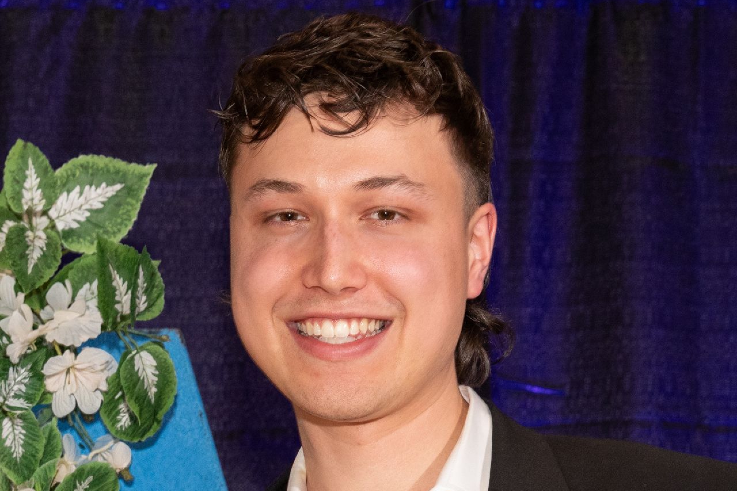 A person in formal wear