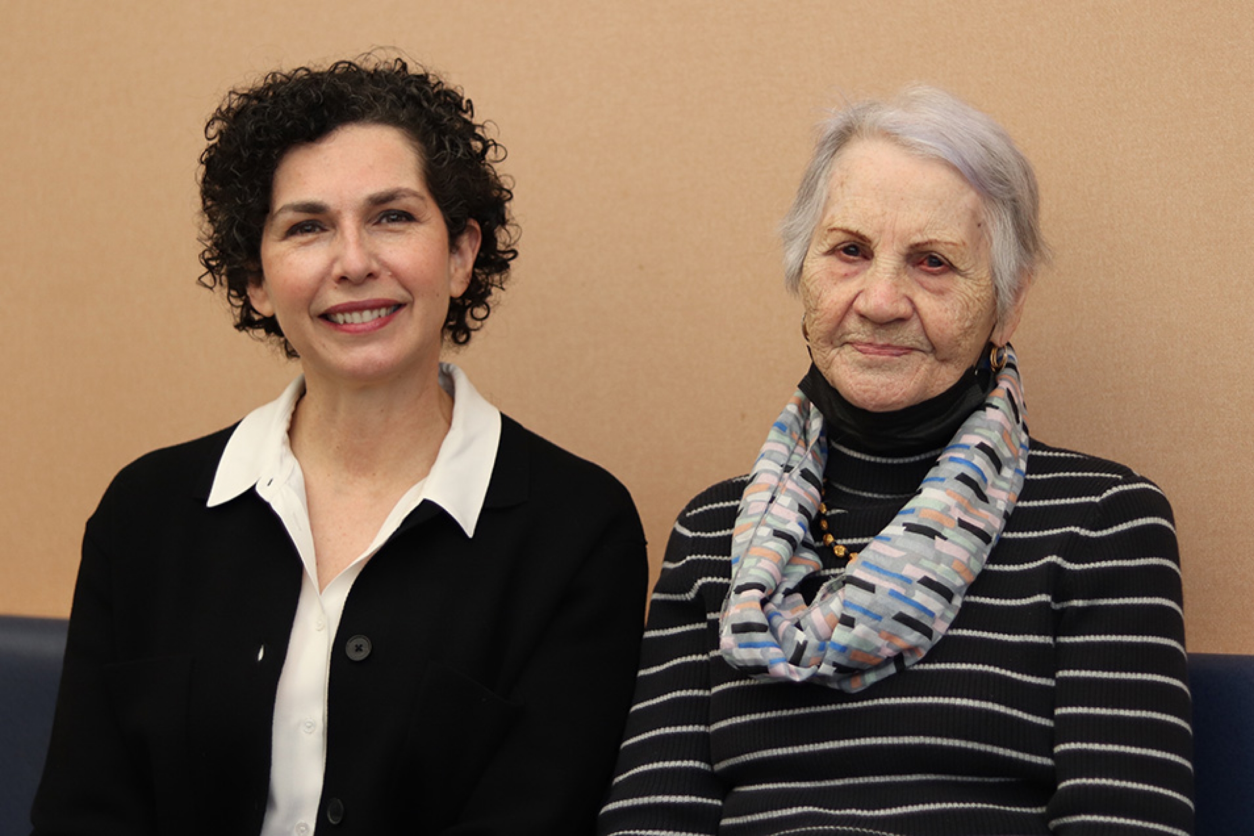 Portrait of Dr. Anastasia Kelekis-Cholakis and Catherine Hyska.