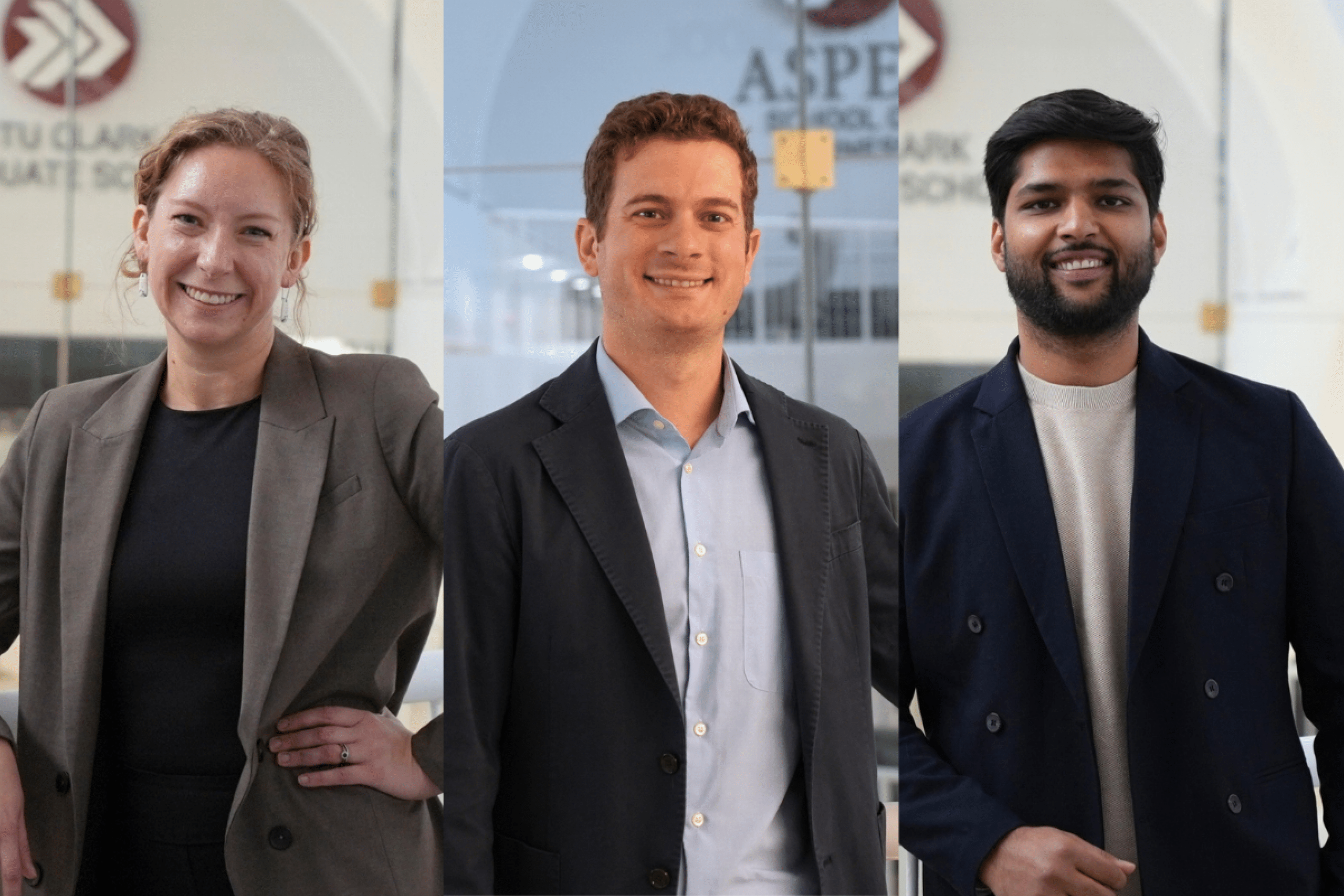 three new faculty members