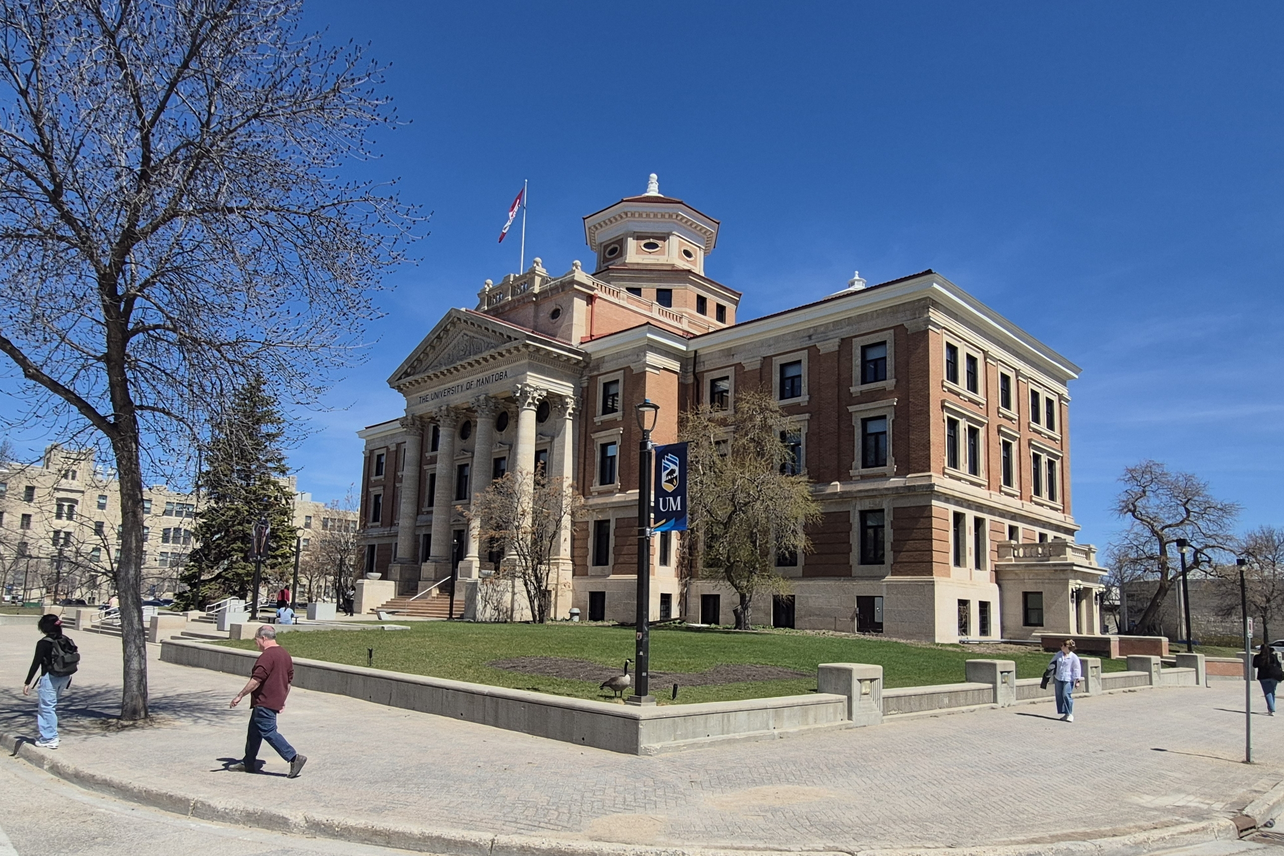 Street view of the UM Administration Building