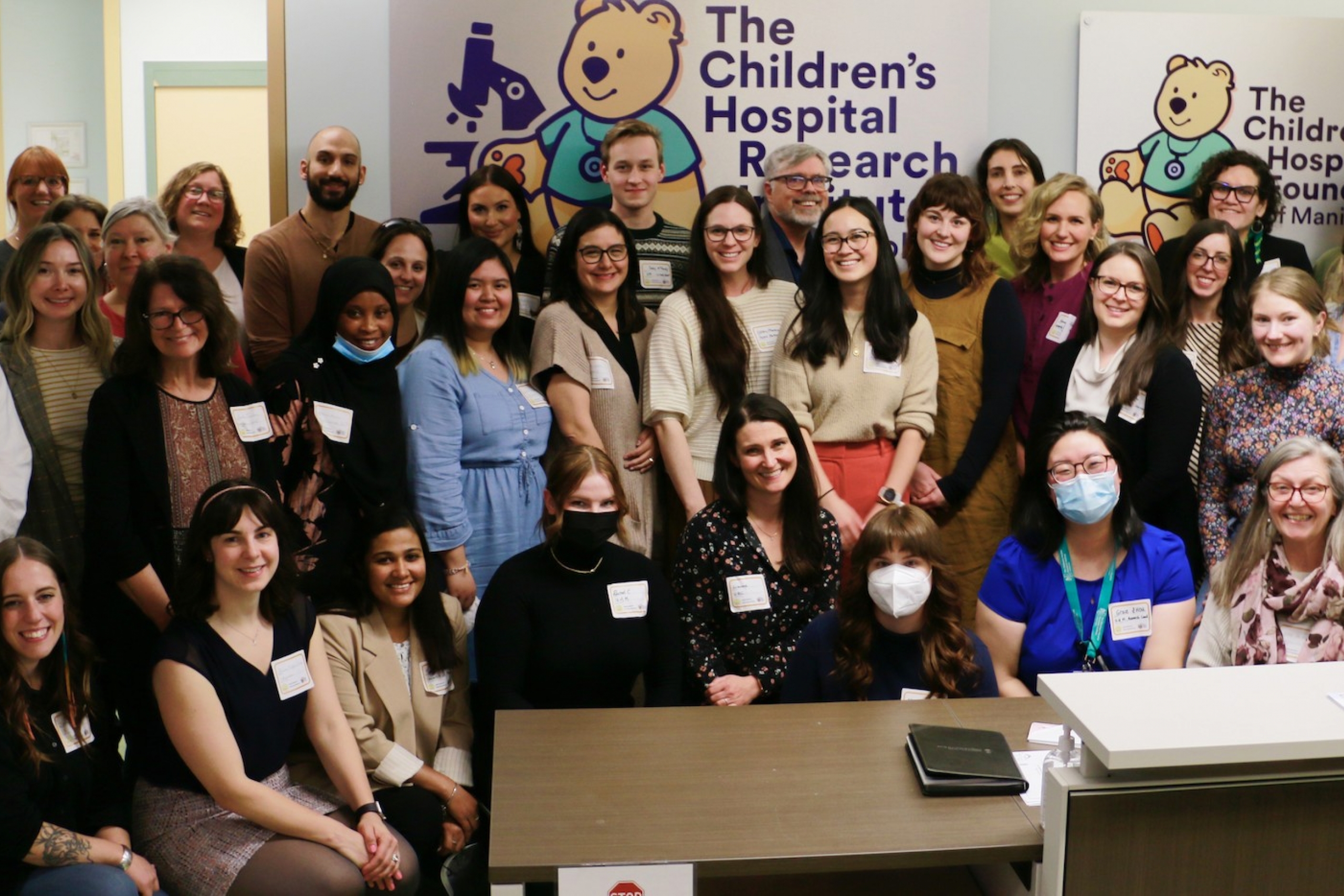 Children's Hospital Research Institute staff and researchers.
