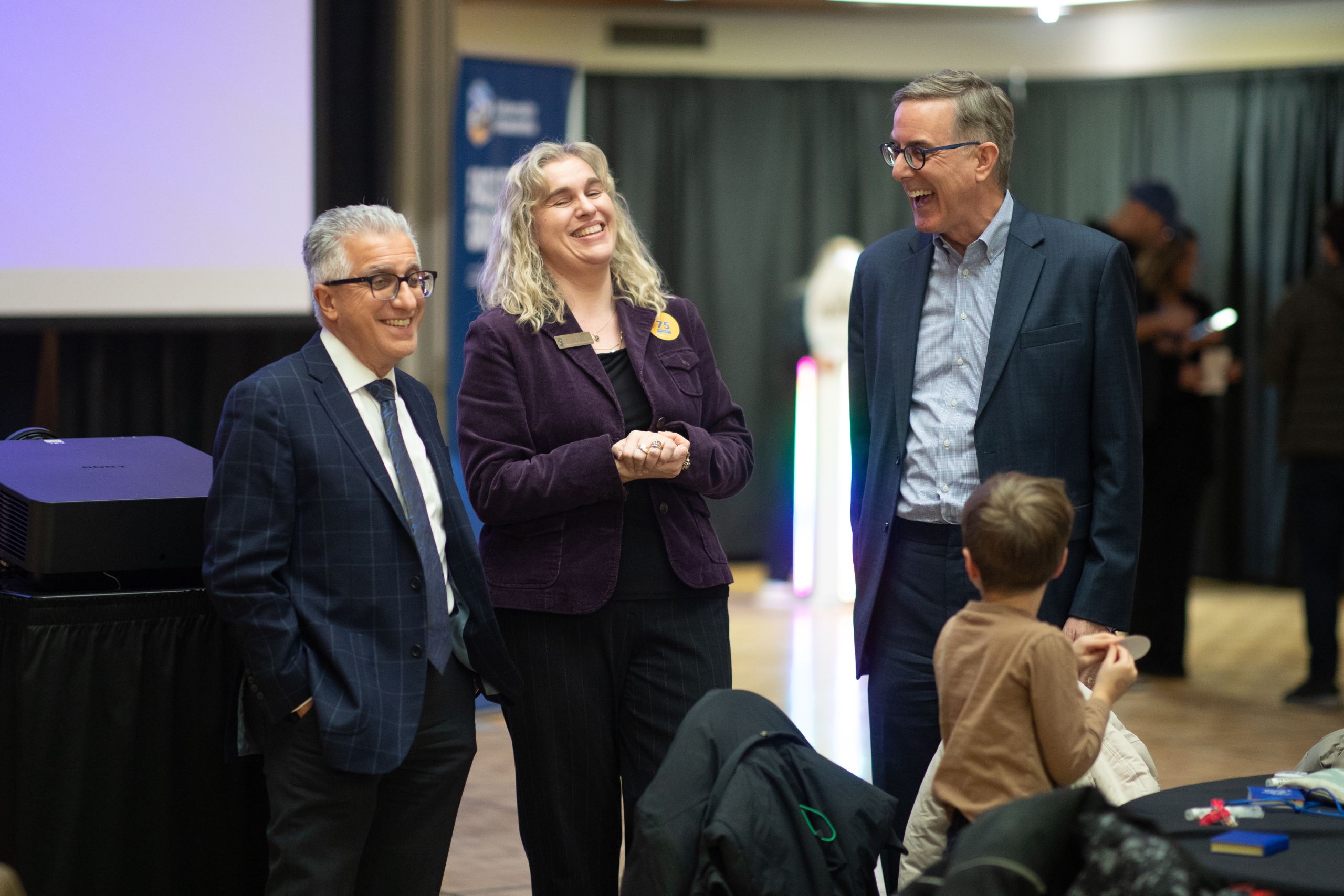 Dr. Michael Benarroch, Dr. Kelley Main and Dr. Jay Doering