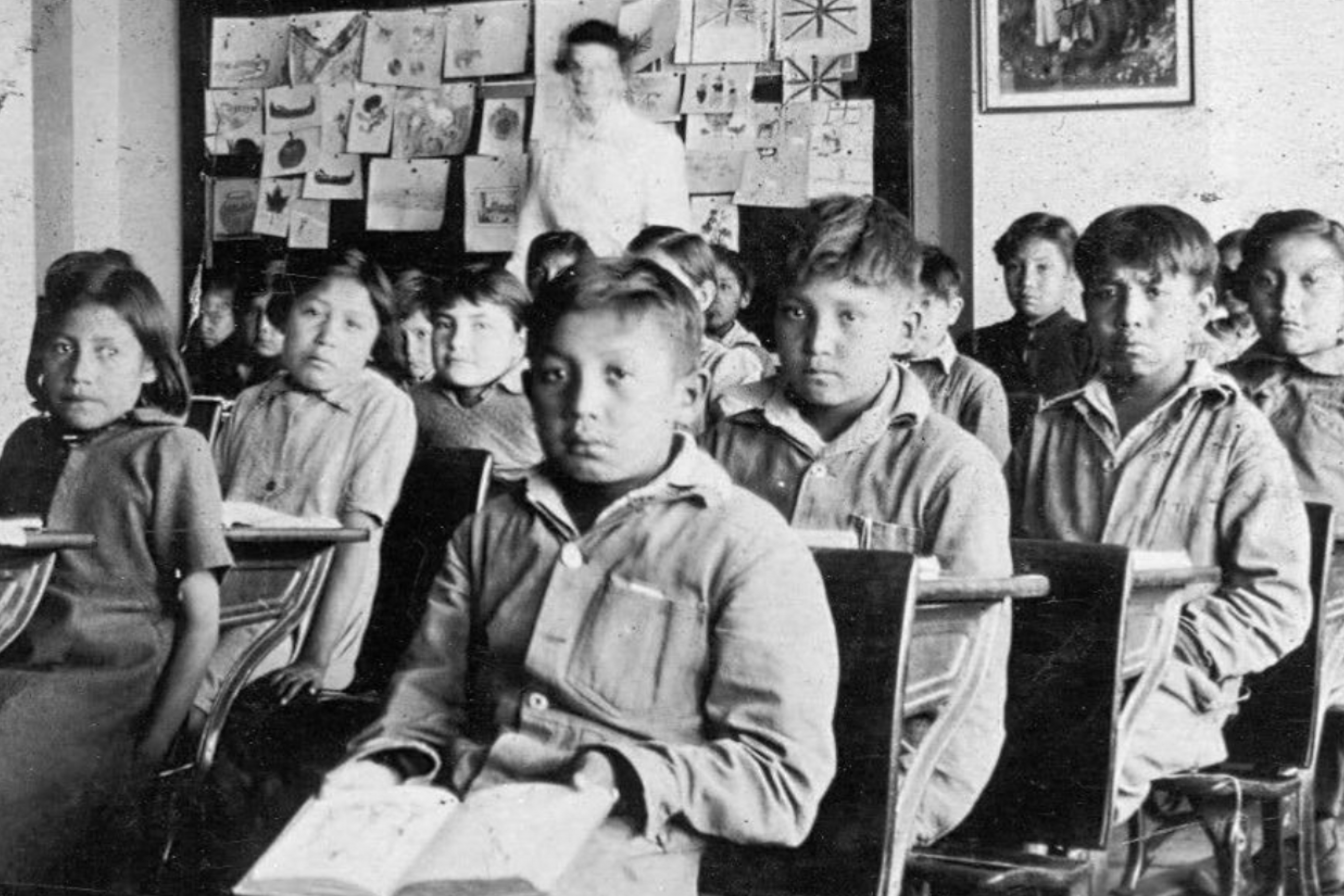 Archival image of Canada’s residential schools.