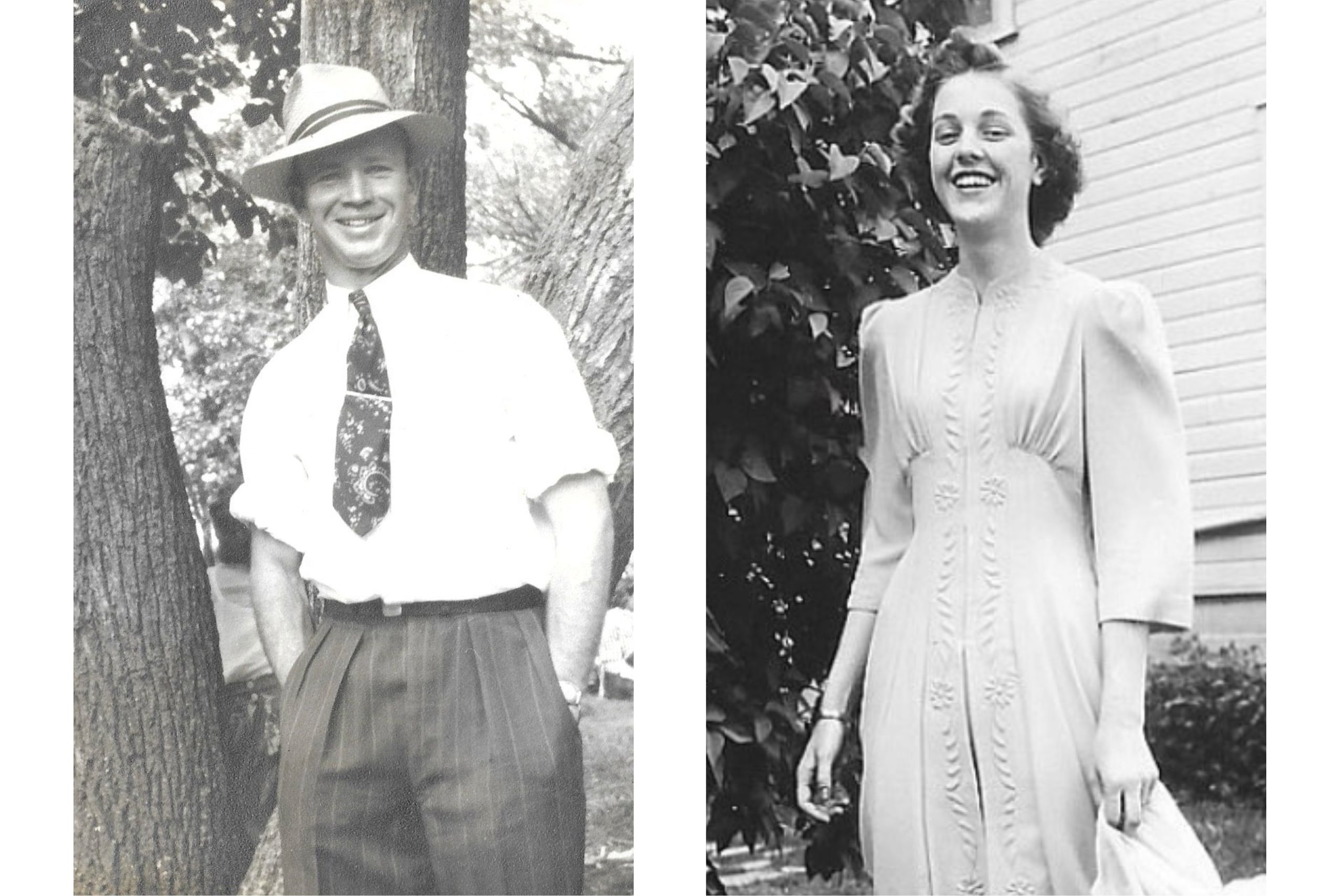 Don Wilton and Shirley Bond.