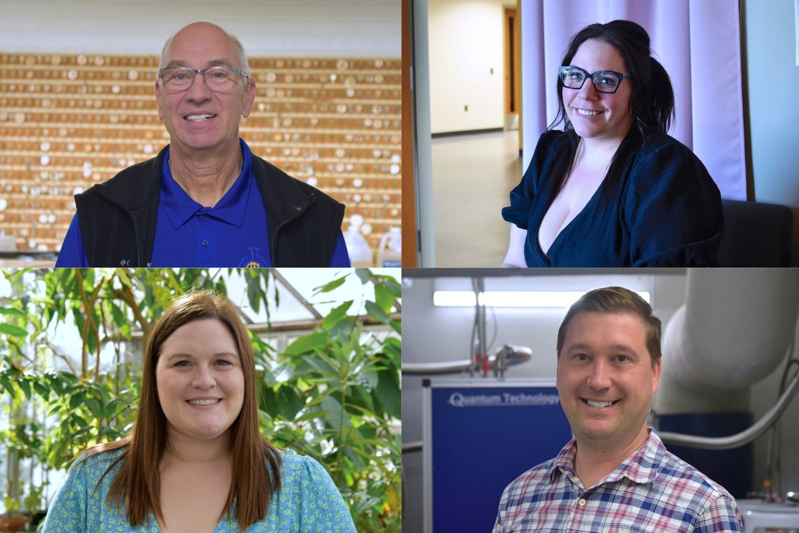 From left to right: Terry Wolowiec, Lauren Himbeault, Nicolle Amyotte, Dave Davidson.