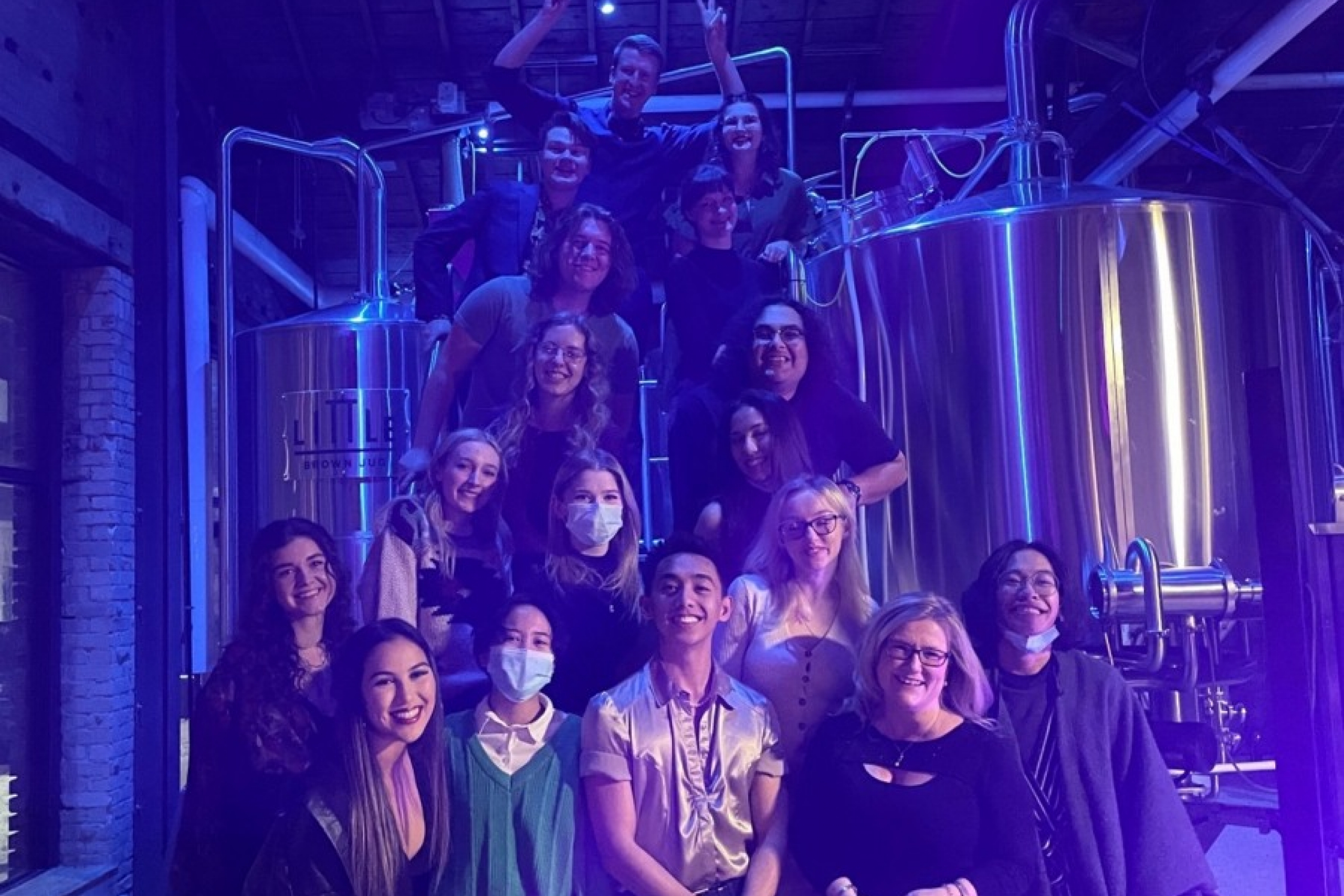 Tianna Masters performs in a musical theatre cabaret at Little Brown Jug.