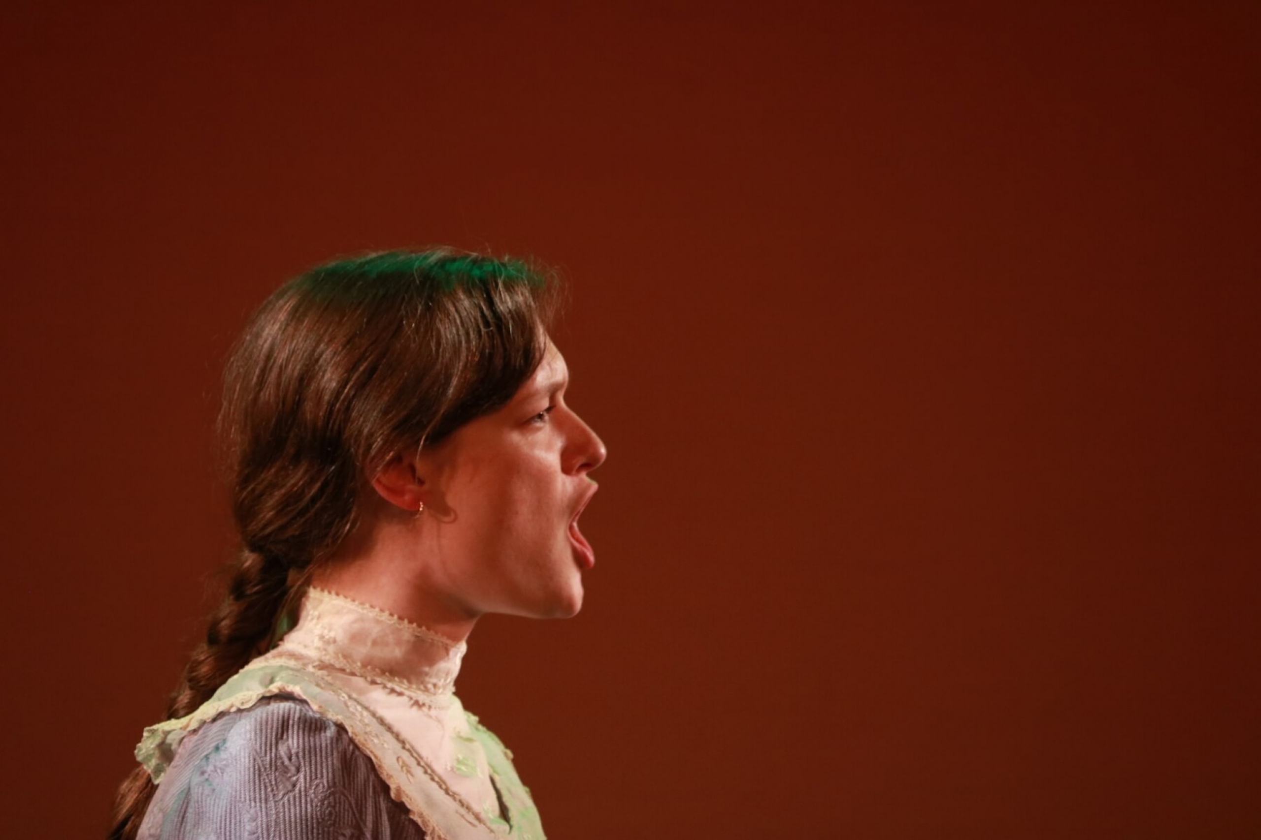 Tianna Masters performs as Dot in excerpts from Sunday in the Park with George.