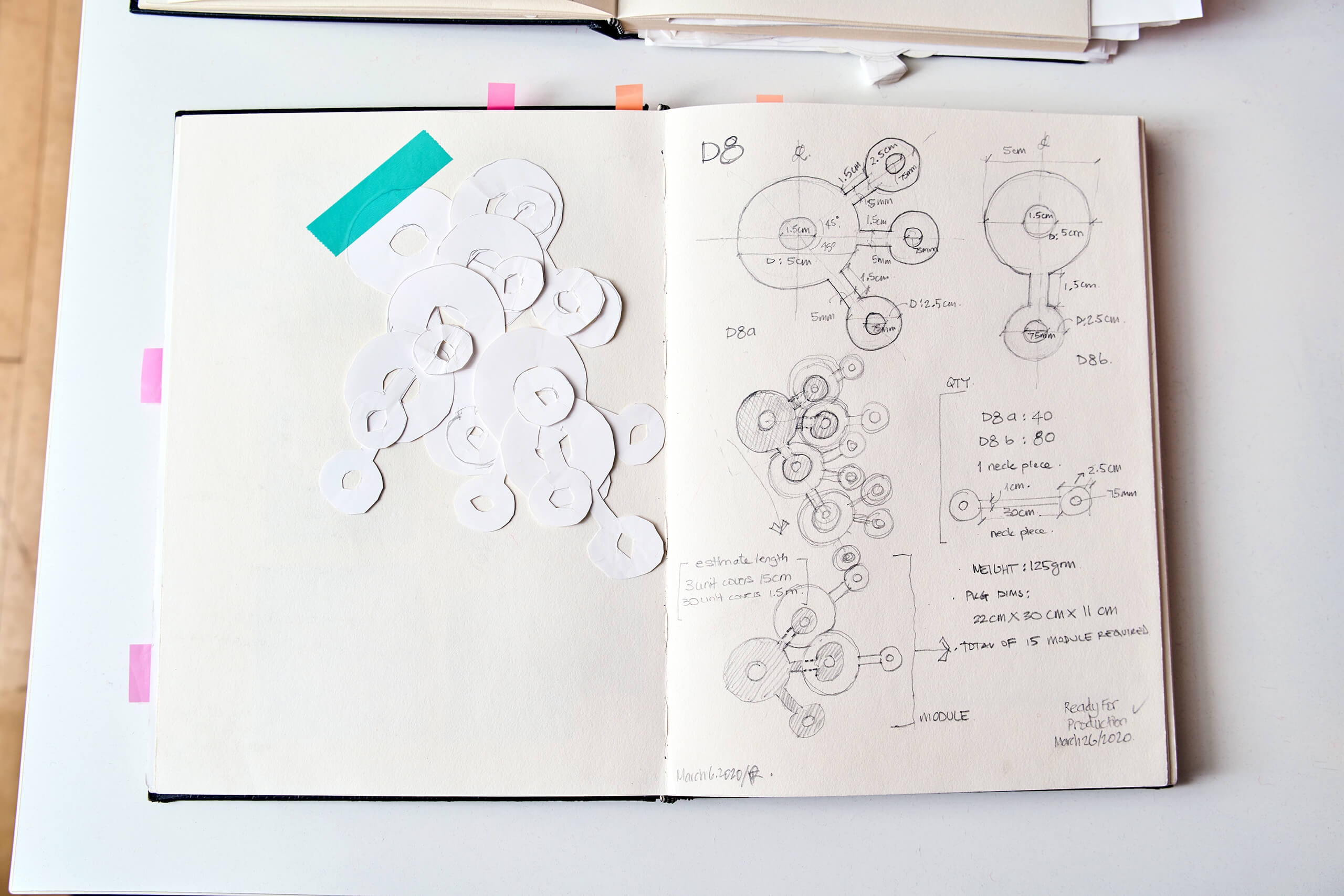 A sketchbook