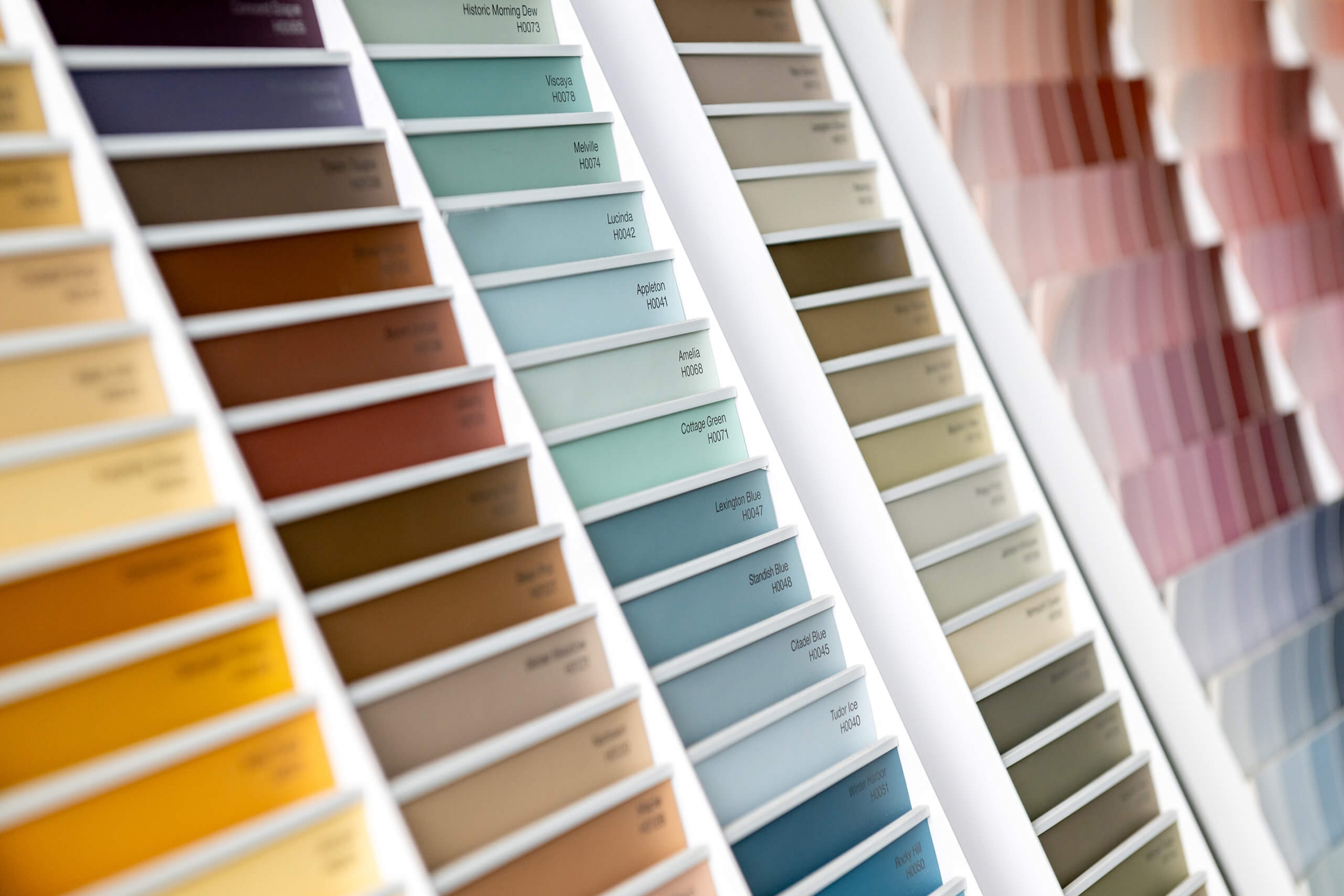 paint swatches